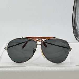 Vintage Winston Cigarettes Aviator Sunglasses Promo Orange Brow Bar Retro